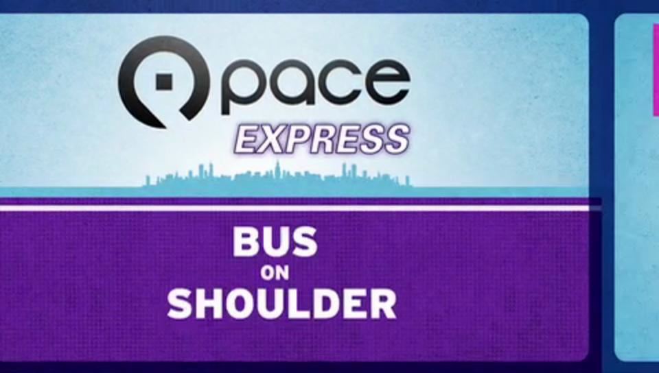 Pace – Bus on the Shoulder